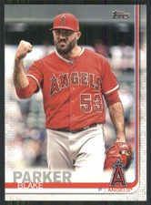 2019 Topps #18 Blake Parker Los Angeles Angels TW1823