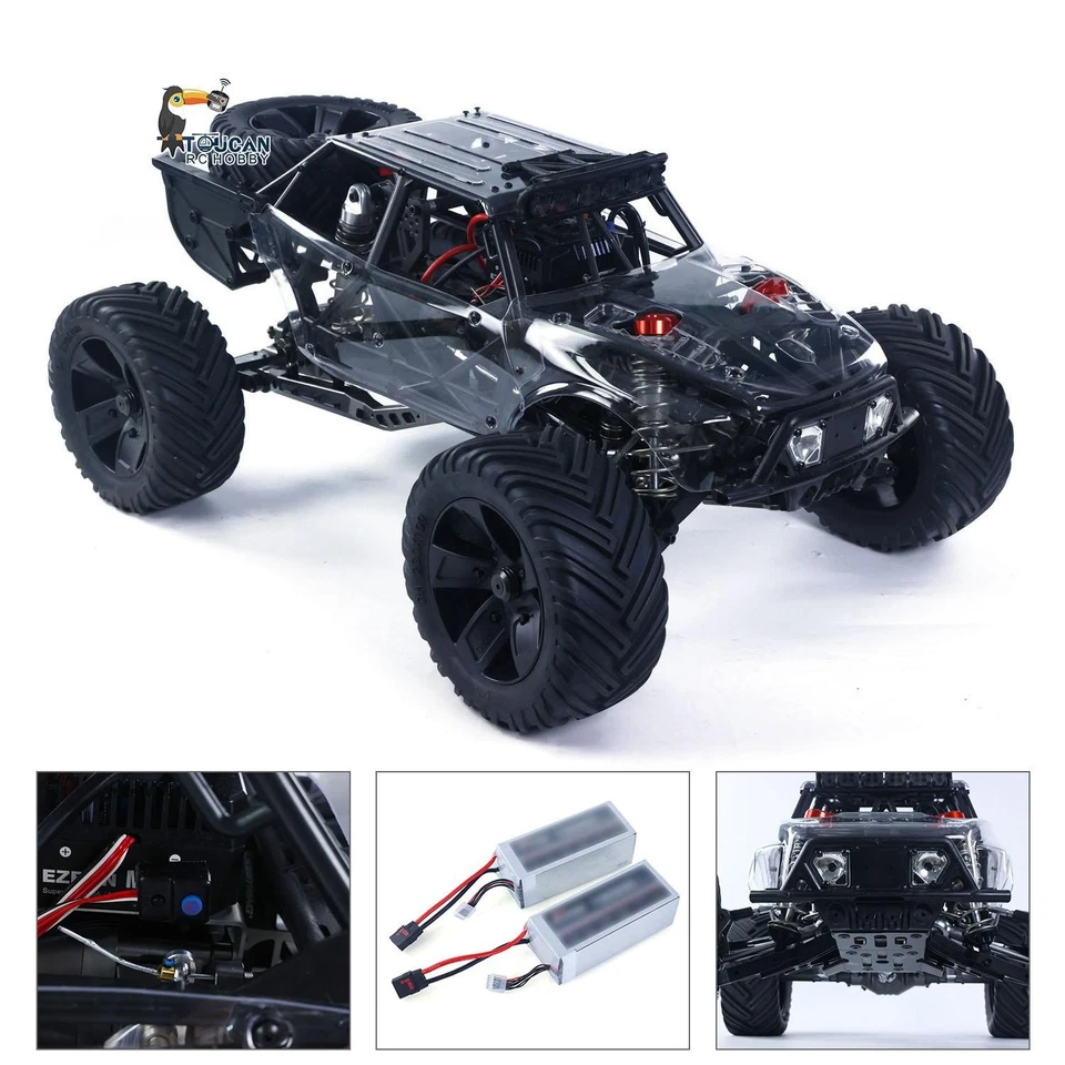 /:5 RC Off Road Auto GR1Pro 249KM/H 2Speed Rock Crawler Hinterachsenverschlüsse - Bild 2 von 4