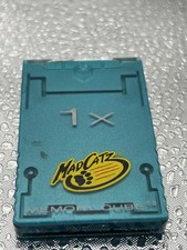 Mad Catz Memory Cube 59 Memory Card Blue for Nintendo GameCube MPN 5607