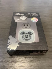 Disney Mickey Mouse Nightlight With Charging Ports Night Light Phone Charger