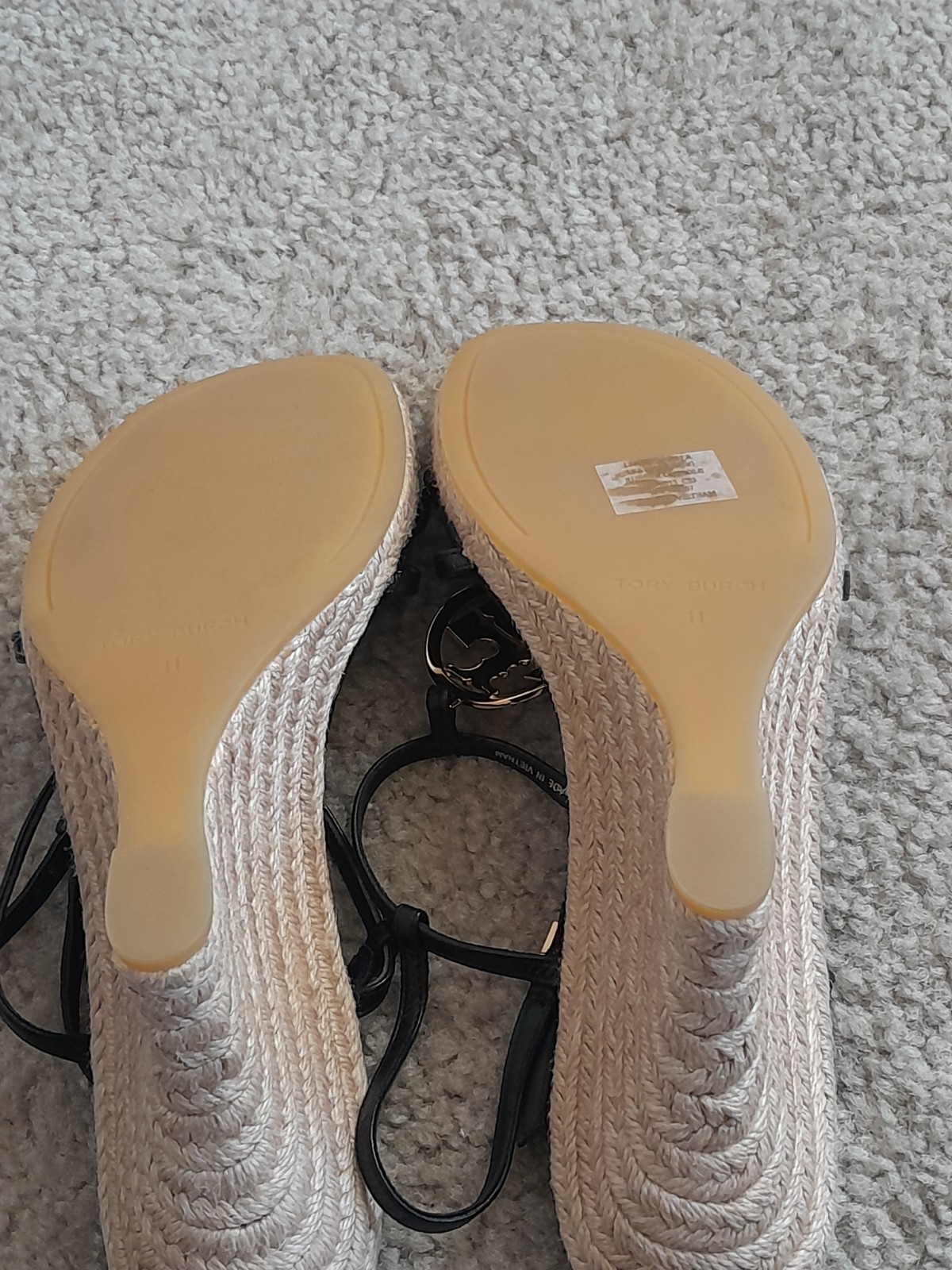 NEW TORY BURCH CAPRI MILLER BLACK LEATHER SHOES - SIZE 11 thumbnail 5