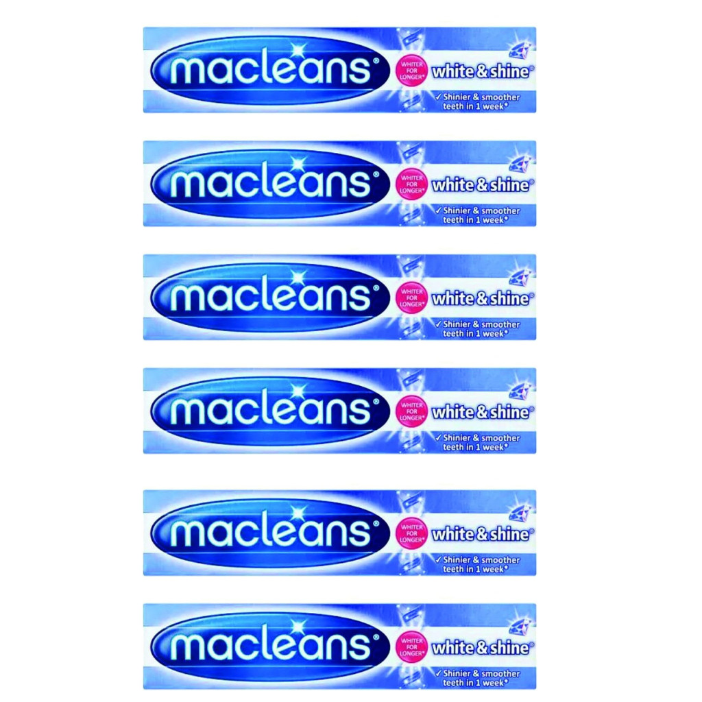 Macleans White & Shine Fluoride Toothpaste 100ml - Image 5