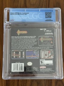 Castlevania GBA Classic NES Series - CGC Graded Sealed 8.0 A