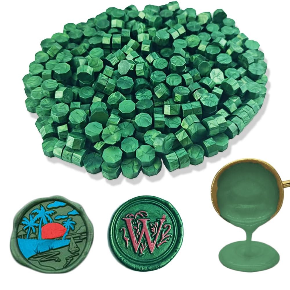 Perles de Cire Octogonales pour Sceaux à Fonte Rapide et Sans Fumée 560 Pcs