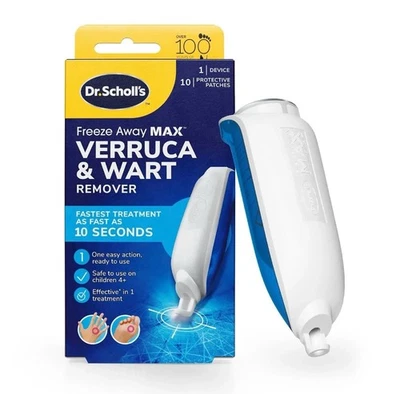 Dr. Scholl's Freeze Away Max Verruca and Wart Remover Fast effective Treatment