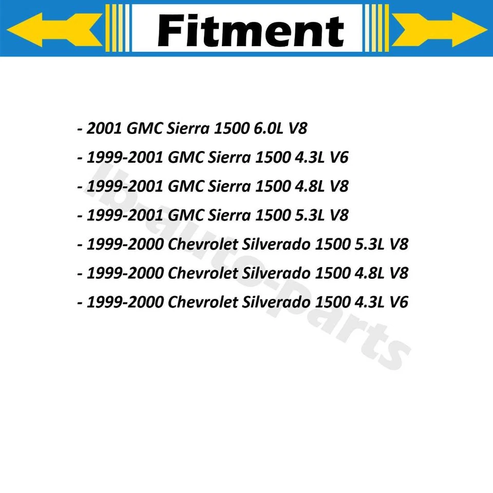 2X Rear Brake Line Hose Raybestos For For Chevrolet Silverado 1500 1999-2000 - Image 2 of 4