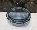 3 Vintage Pyrex Flameware Saucepan Pots - Replacement Set - No Handles 832 - 833