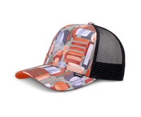 Djinns Trucker Cap Hft Shirtfab #2 Rust/Grey