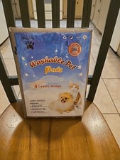 Reusable / Washable Puppy Pee Pads With Grooming Gloves, 31x36, 2 Pack