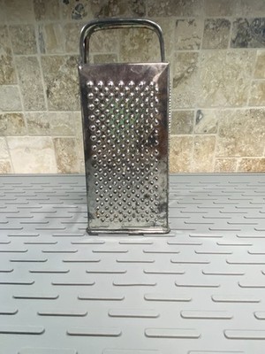 Vintage BROMCO Metal/Steel Box Type Cheese Grater/Vegetable Shredder USA