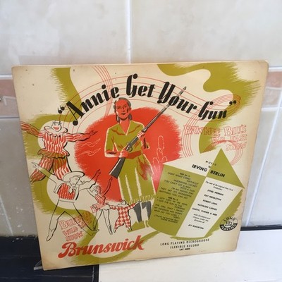 Ethel Merman With Ray Middleton - Annie Get Your Gun (LP, Mono) LAT 8002
