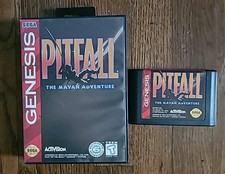 Pitfall: The Mayan Adventure (Sega Genesis, 1994) With Box