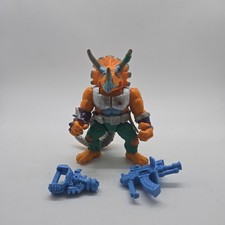 Vintage 1990 TMNT TRICERATON 100% Complete Teenage Mutant Ninja Turtles 