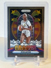 Rickea Jackson 2025 Panini WNBA Prizm Groovy #6 - Sparks Chicago Sky