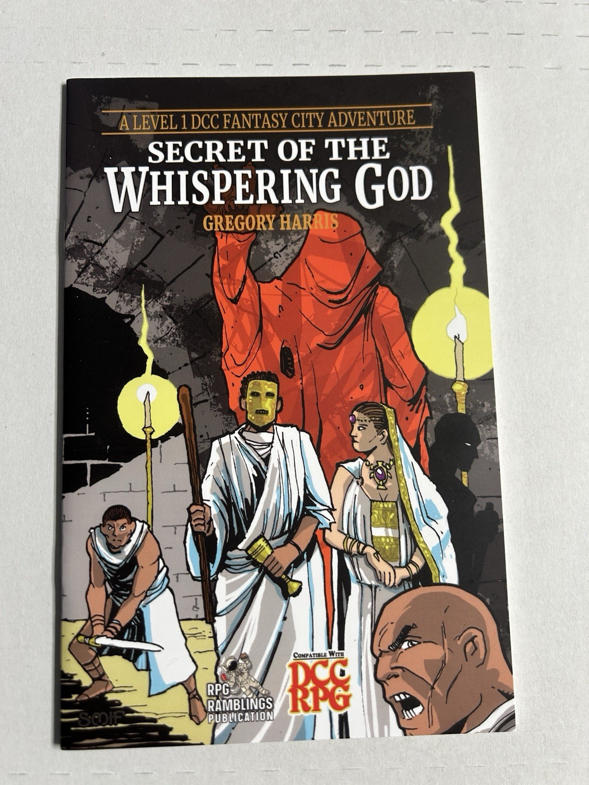 Dungeon Crawl Classics DCC Secret of the Whispering God Level 1 City Adventure