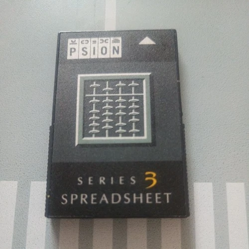 PSION Series 3 SPREADSHEET Software SSD for Psion 3/3a/3c & 3MX ~ GOOD ORDER 