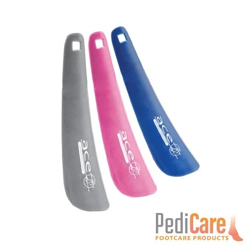 Short Shoe Horn (Shoehorn) 16cm Plastic, Podiatrist Designed (Multi-Pack 3UNITS)