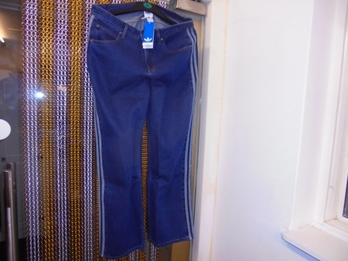 Adidas Originals Denim Firebird Pants Men's Jeans UK Size 33 New/Unopened/Tags