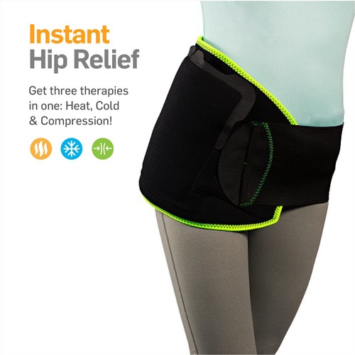 Hot or Cold Hip and Lower Back Pain Relief Wrap for Lumbar Backache, Herniate... - Bild 2 von 7