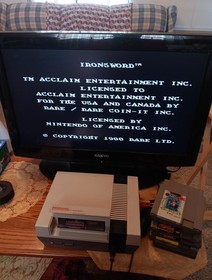 Iron Sword: Wizards and Warriors II NES Game
