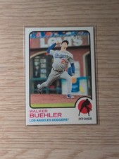 2022 Topps Heritage #127 Walker Buehler Los Angeles Dodgers