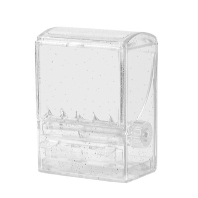 Toothpick Dispenser Box Automatic Clear Tooth Pick Holder for Parties