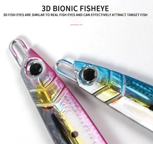 ARTIFICIALE METAL JIG 60- 80 GR PESCA ,SHORE JIG , VERTICAL JIG - Imagen 4 de 17