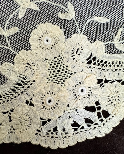 Vintage Handarbeit Prinzessin Spitze Tisch Set A324 - Bild 6 von 8