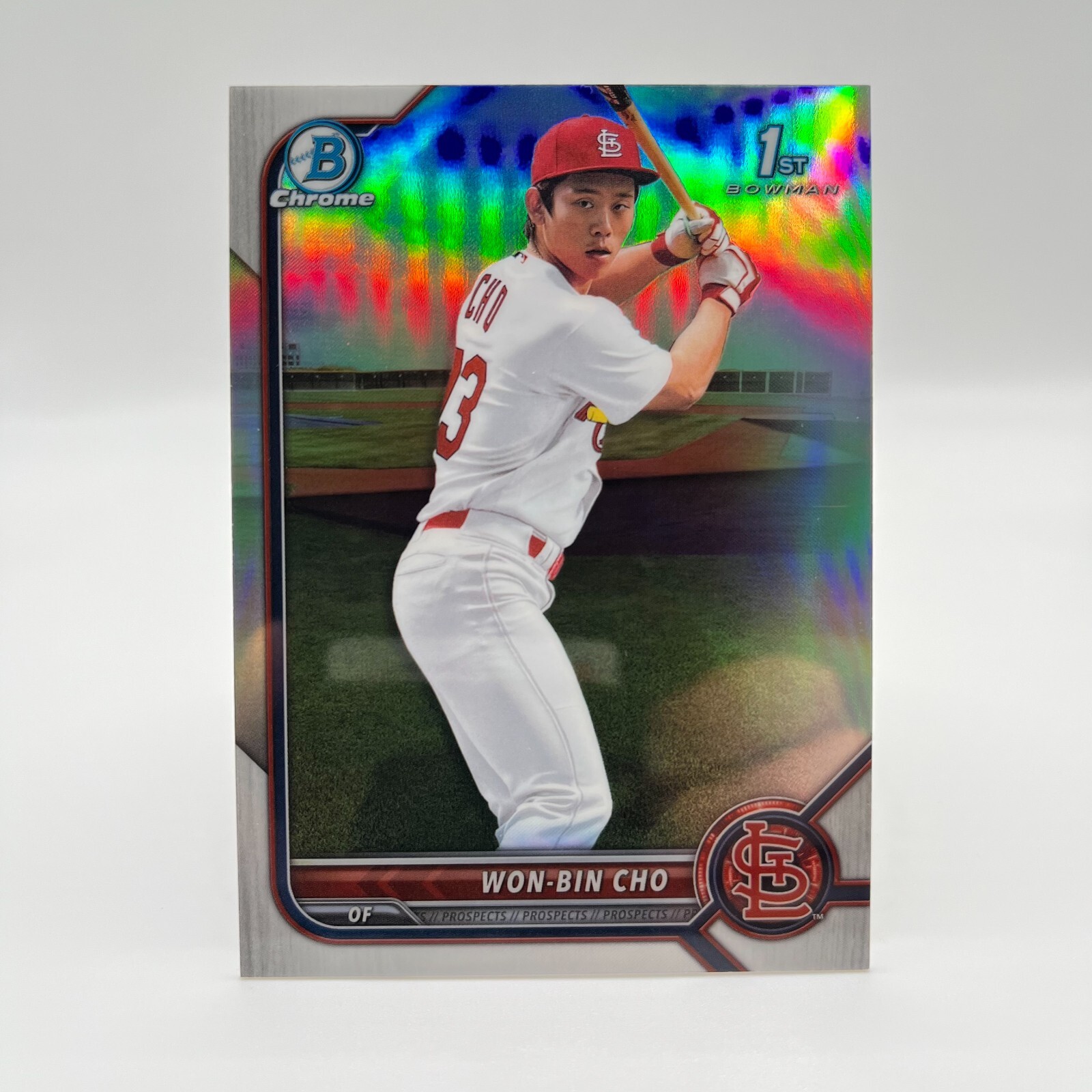 2022 Bowman Chrome Prospects Refractor 232/499 Won-Bin Cho #BCP-154