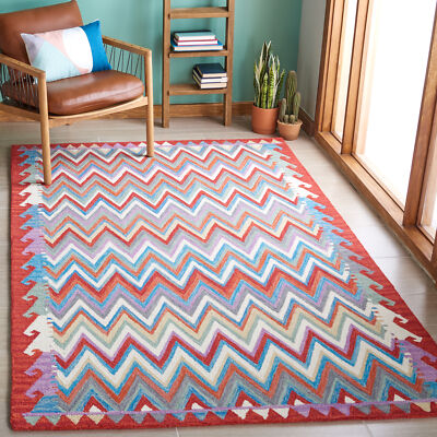 Safavieh Aspen RED / IVORY 3' X 5' Area Rug - APN405Q-3