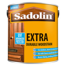 Sadolin Solvent Oil Based Woodstain Extra & Classic 1ltr & 2.5ltr - All Colours