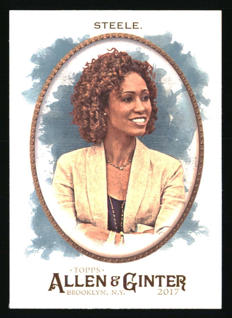Sage Steele trading card
