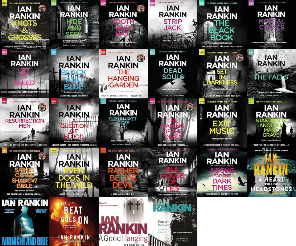 INSPECTOR REBUS by Ian Rankin (29 Audiobooks 344 hrs Collection) - Image 1 of 1