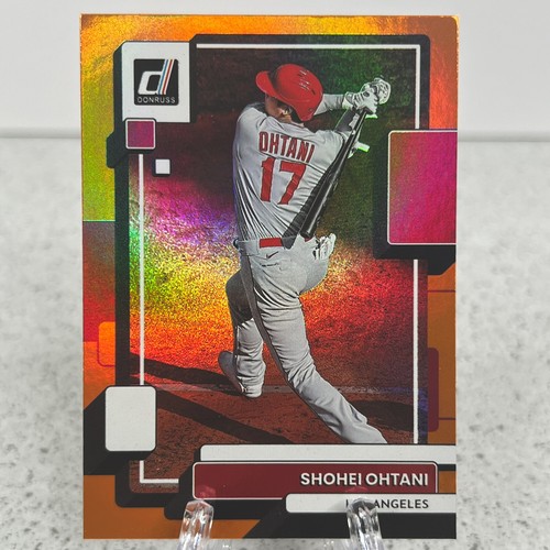 2022 Donruss Holo Orange #147 Shohei Ohtani Hitting 🔥 🔥