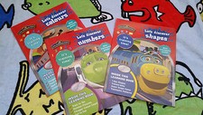Image of 3 x Chuggington Learning Book Set - Let's Discover Colours, Numbers & Shapes