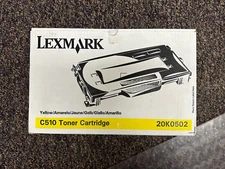 Lexmark C510 Toner Cartridge - Yellow - 20K0502