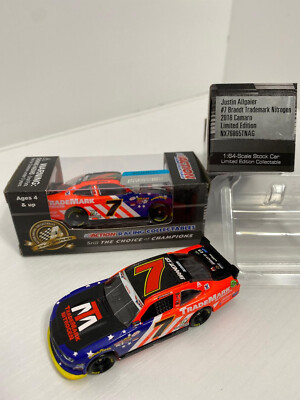 NASCAR 2016 JUSTIN ALLGAIER #7 BRANDT TRADEMARK NITROGEN  1/64 CAR