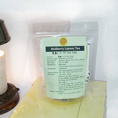Korean Songwon Mulberry Leaves Tea 20 Tea bag Free Shipping wt Tracking