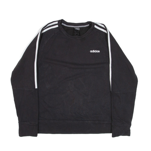 ADIDAS Sweatshirt Black Girls L