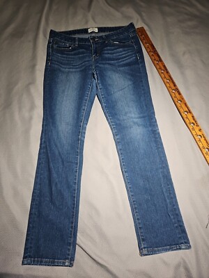 NET Original Denim Collection Jeans Womens 38 Blue Whiskers Denim Straight  Pant
