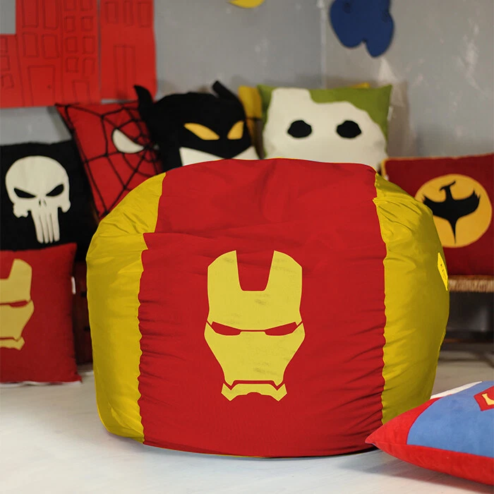 Iron Man America Bean Bag Chair Cover Superhero bean bag chair