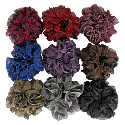 Volumising Scrunchie Velvet Big HairTie Bun Clip Hijab Scarf - Main Image