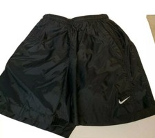 Nike, Lined Shorts Black  White, Nike down one side, size Medium, Free Shipping