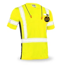 KwikSafety RENAISSANCE MAN Reflective ANSI Class 2 Short Sleeve Safety Shirt