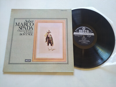 Auber Marco Spada Bonynge DECCA 1976 Spain Press - LP 12'' Vinilo VG/VG