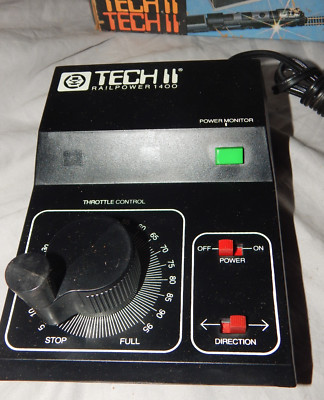 Vintage MRC Tech II Railpower 1400 Works Great! Watch it Work on YouTube
