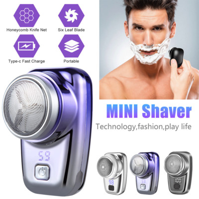 Pro Portable Recharge Electric Mini Shaver Trimmer Razor Hair Beard Shaving BK79
