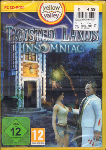 NEU PC-Spiel CD - Twisted Lands Insomniac - Picture 1 of 2