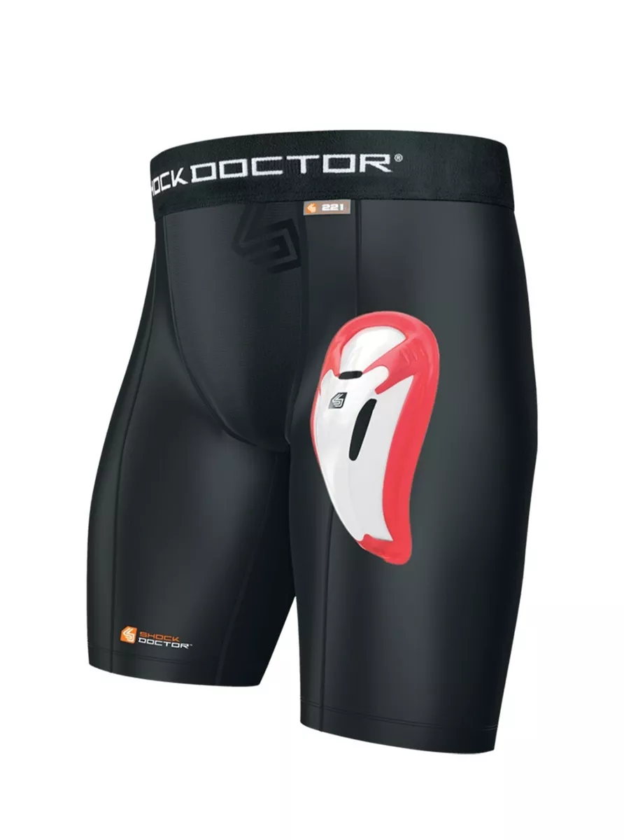 Shock Doctor Core Compression Shorts with Bio-Flex Athletic Cup