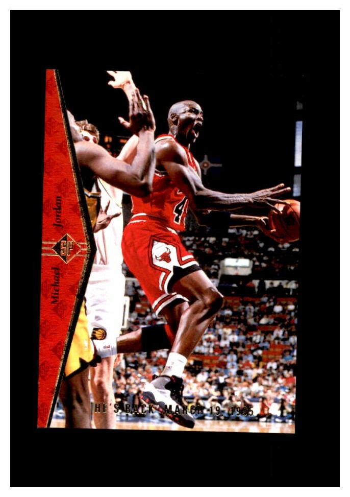1994-95 SP #MJ1 Michael Jordan Red